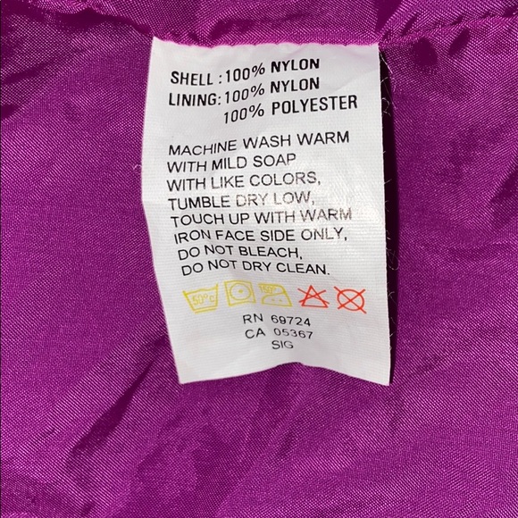 Columbia vintage 90s blue, pink, purple ski jacket - Picture 14 of 14